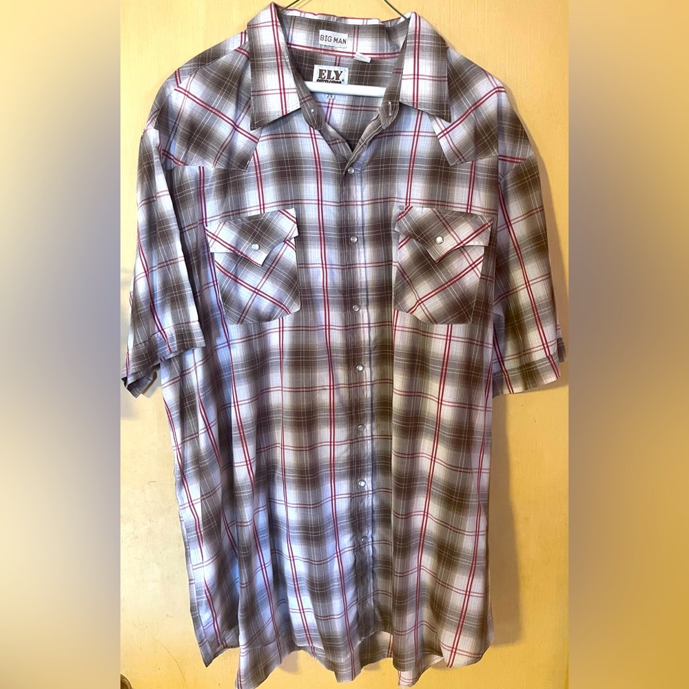 Short sleeve western shirt